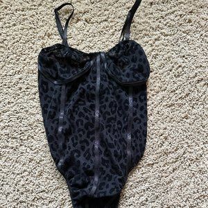 Black Cheetah Bodysuit